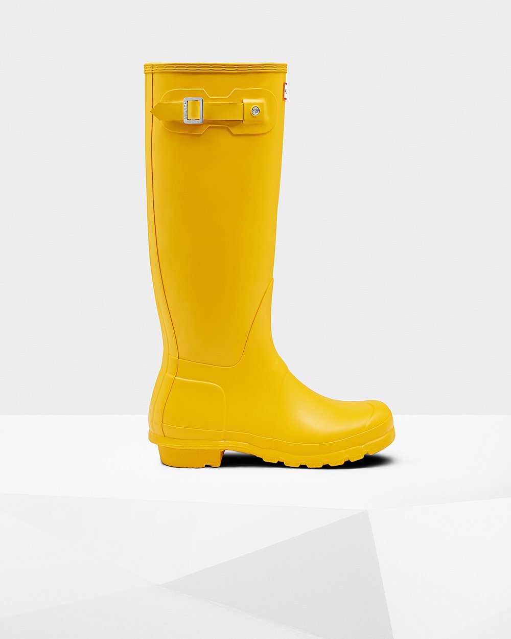 Botas De Altas Hunter Mujer Amarillo Original 318726-LKG
